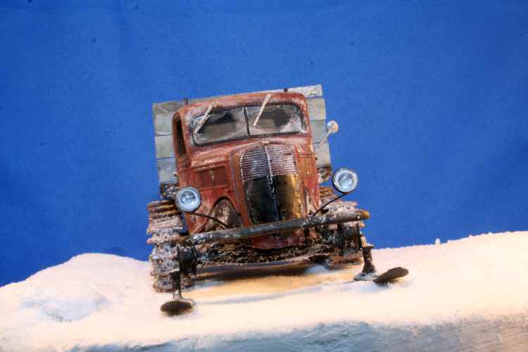 DIORAMAS - Page 2 1937 Ford Snowmobile final 41